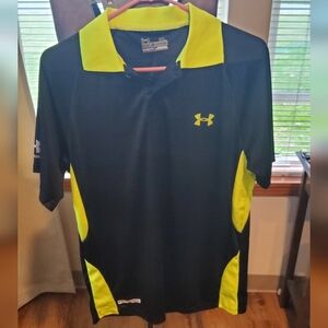 Polyester collared top